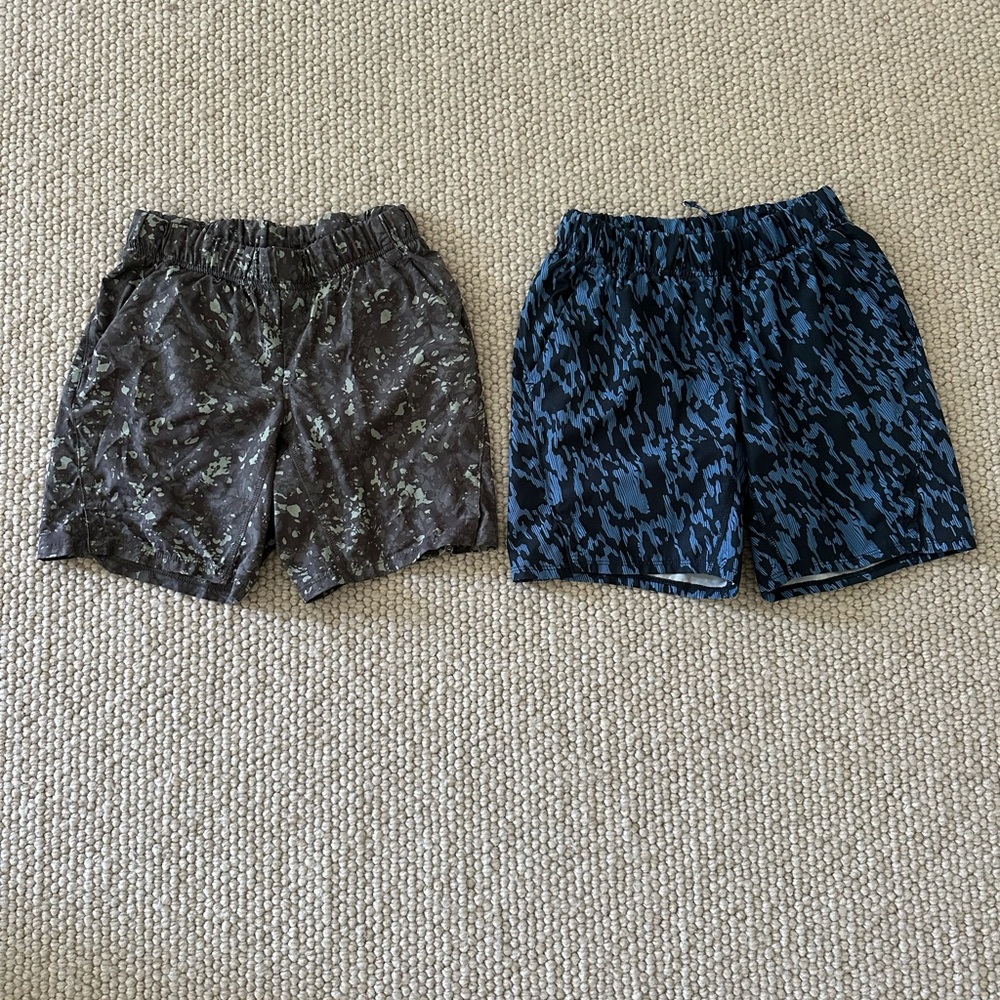 Boys Zella Camouflage Shorts in Gray and Blue Bundle. Excellent Condition!